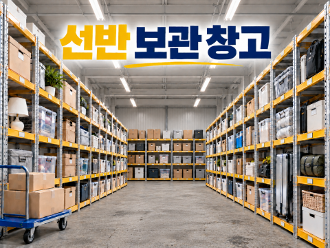 선반 보관 창고